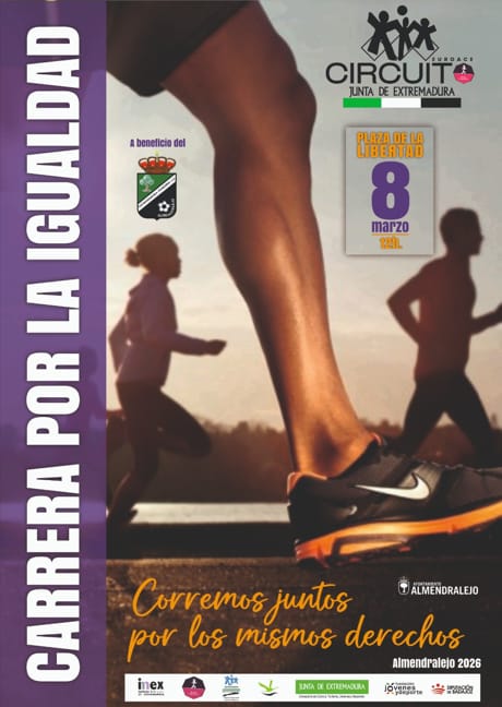 Abierto el plazo de inscripción de la Carrera por la Igualdad que se celebrará el 8 de marzo