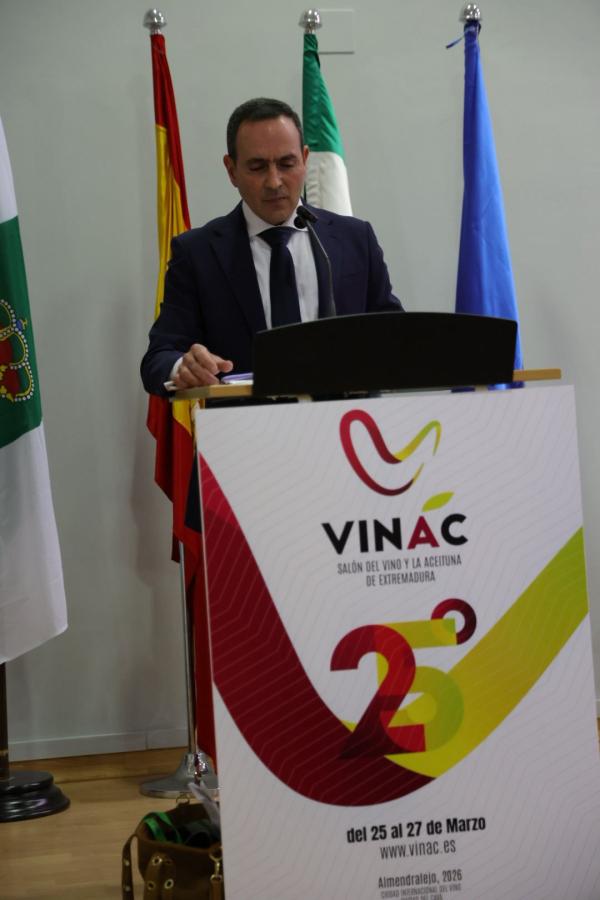 VINAC celebra 25 años consolidado como referente internacional del vino y la aceituna en Extremadura