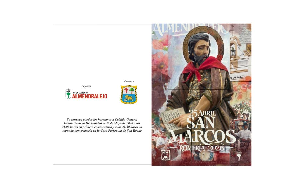 La concejala de Festejos y la Hermandad de San Marcos presentan la programación para la Romería del 25 de abril