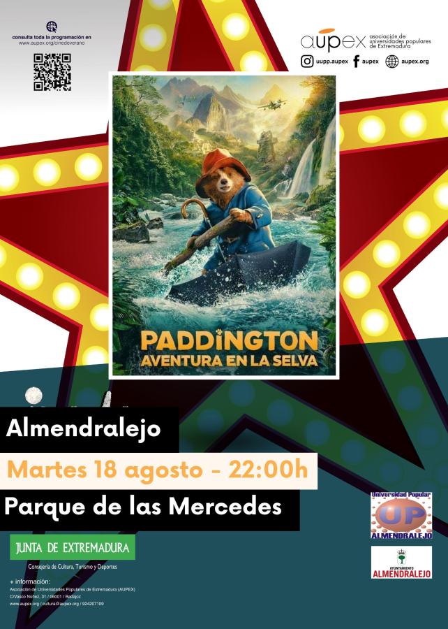 El Cine de Verano regresa a Almendralejo en agosto con cuatro proyecciones gratuitas para toda la familia