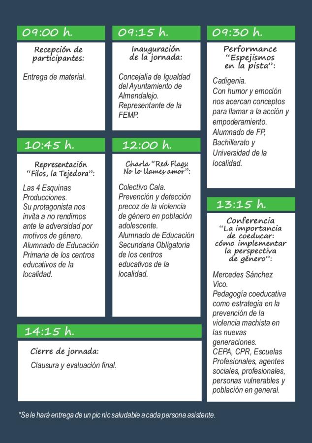 Tamara Rodríguez presenta una jornada educativa para promover la educación en igualdad desde las edades más tempranas