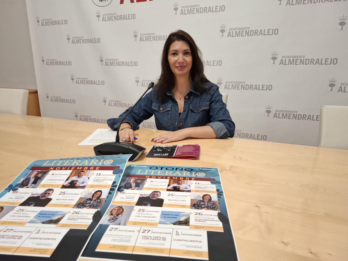 Almendralejo unveils literary autumn programme for November